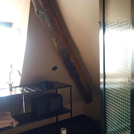 Pink Nest On The 7th Floor By Stairs